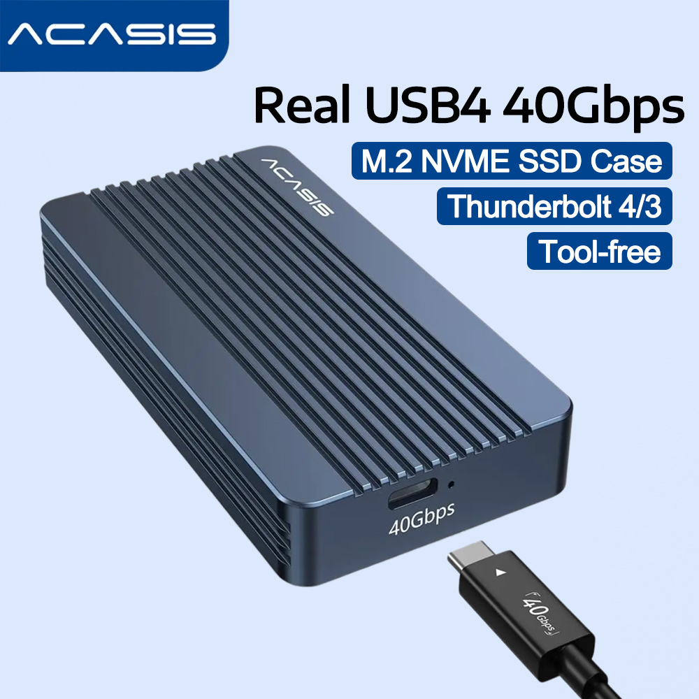 8Tb M2 Nvme Ssd - Gabinete ACASIS 40Gbps M.2 NVMe SSD