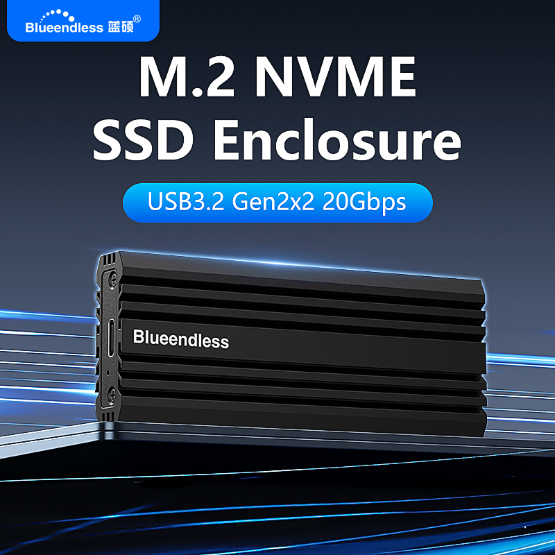 8Tb M2 Nvme Ssd - BLUEENDLESS Adaptador de Caixa para SSD