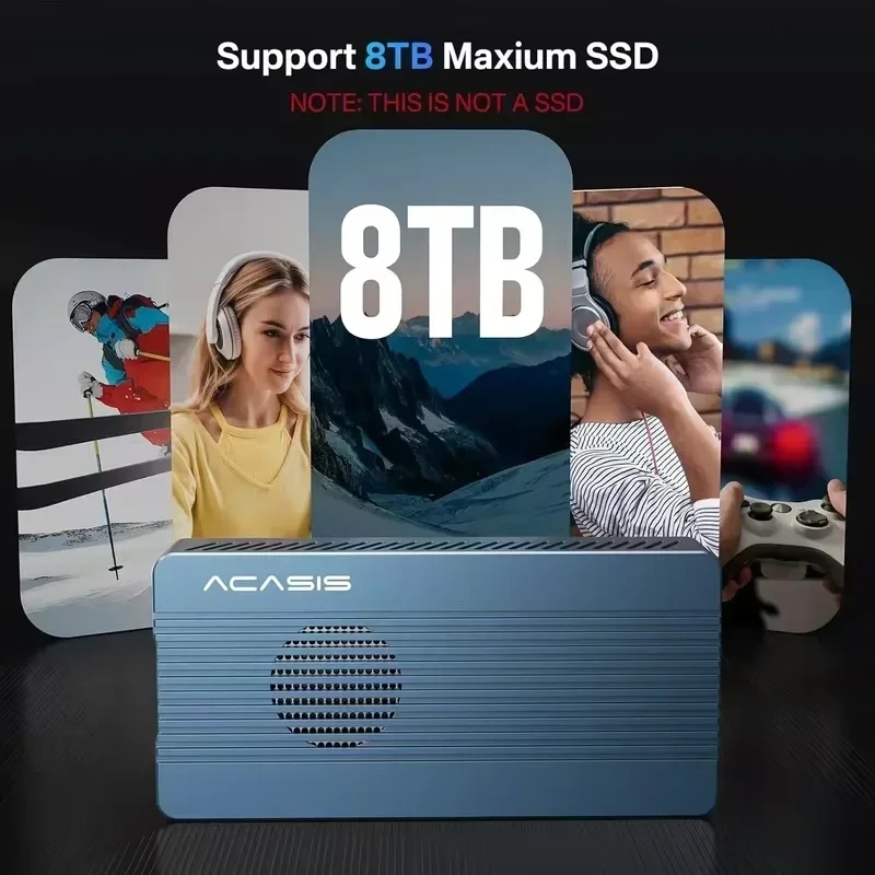Gabinete ACASIS 40Gbps M.2 NVM - 8Tb M2 Nvme Ssd avaliação e preço