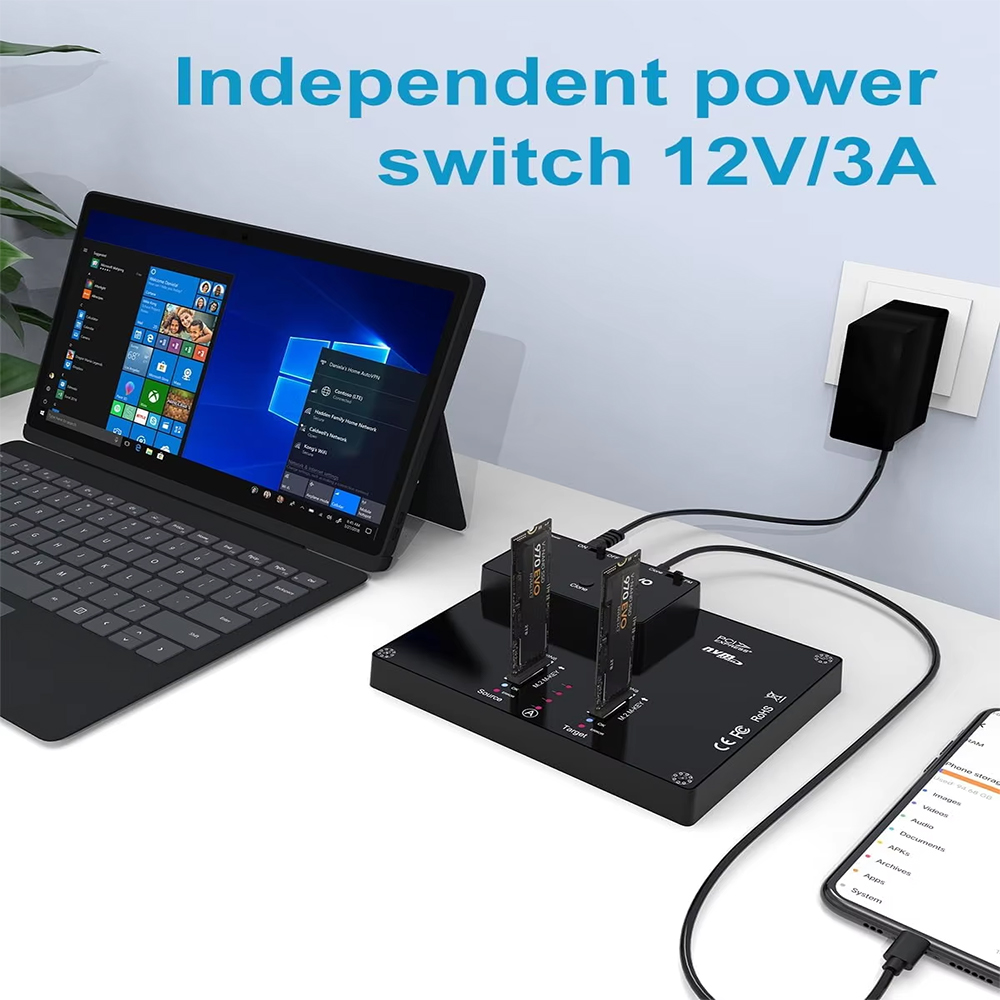 Maiwo 2 bay m2 nvme docking st - 8Tb M2 Nvme Ssd avaliação e preço