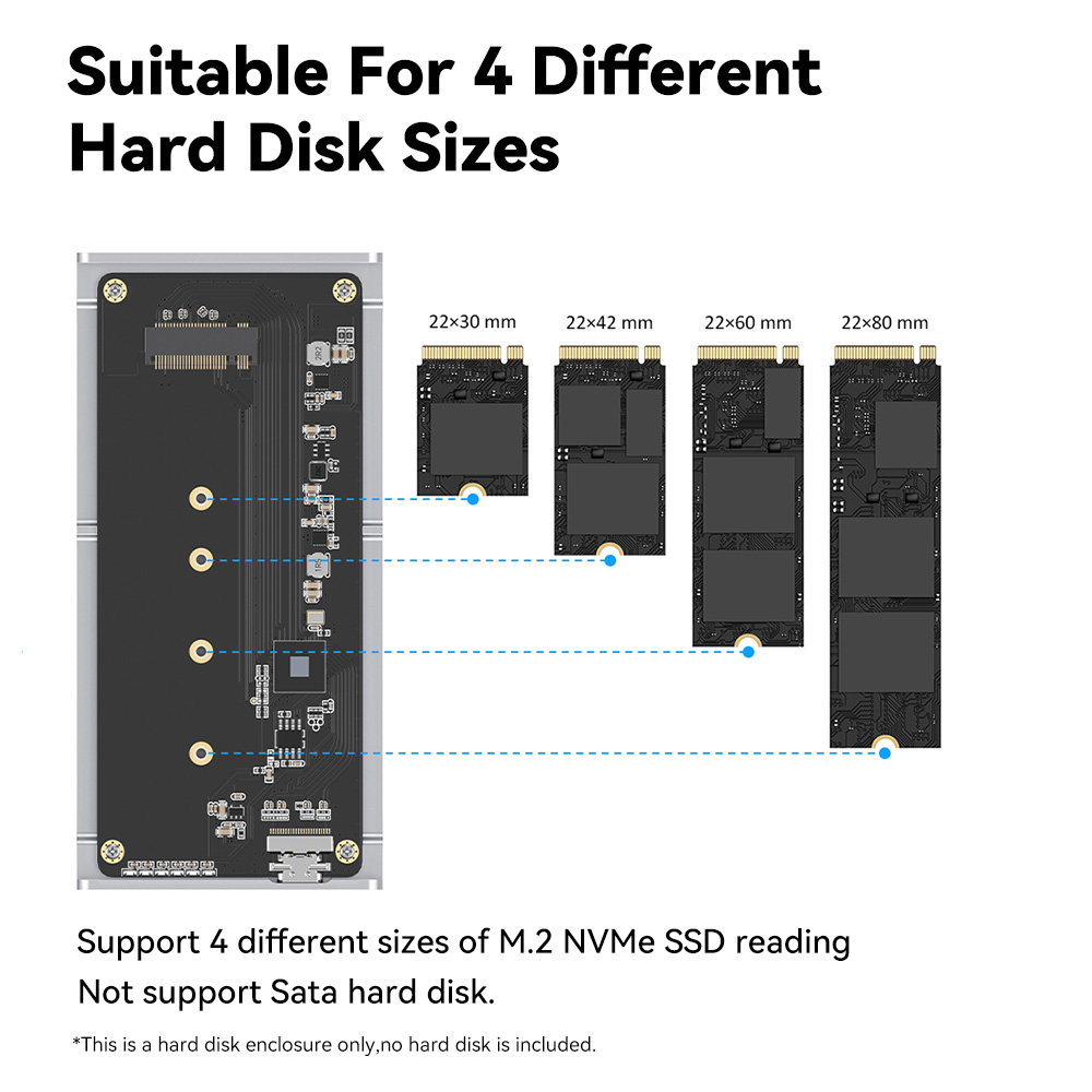 Gabinete SSD externo Thunderbo - Usb4 40Gbps External Ssd 8Tb avaliação e preço