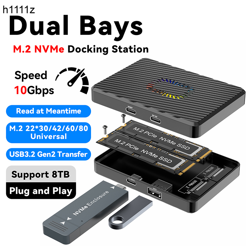 Estação de encaixe dual bay m. - 8Tb M2 Nvme Ssd avaliação e preço