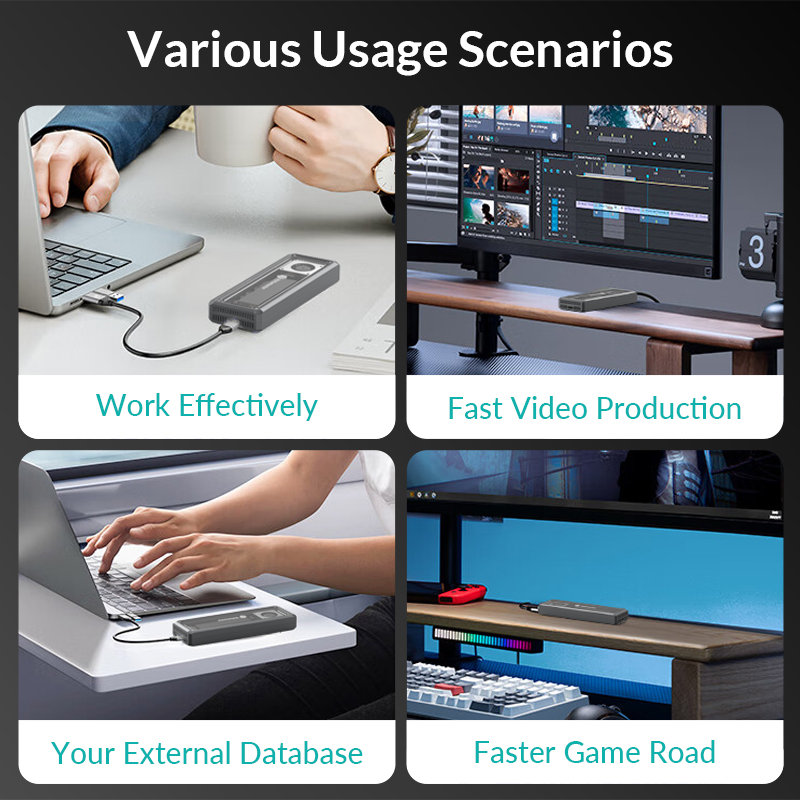 Yottamaster-Gabinete de Disco  - Usb4 40Gbps External Ssd 8Tb avaliação e preço
