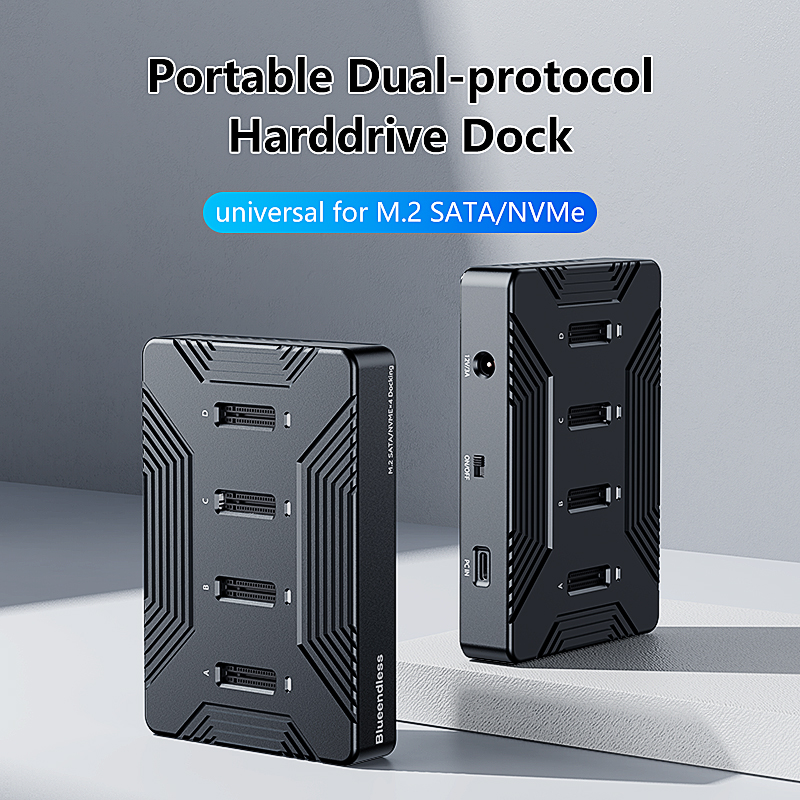 Blueendless 4 bay m2 ssd docki - 8Tb M2 Nvme Ssd avaliação e preço