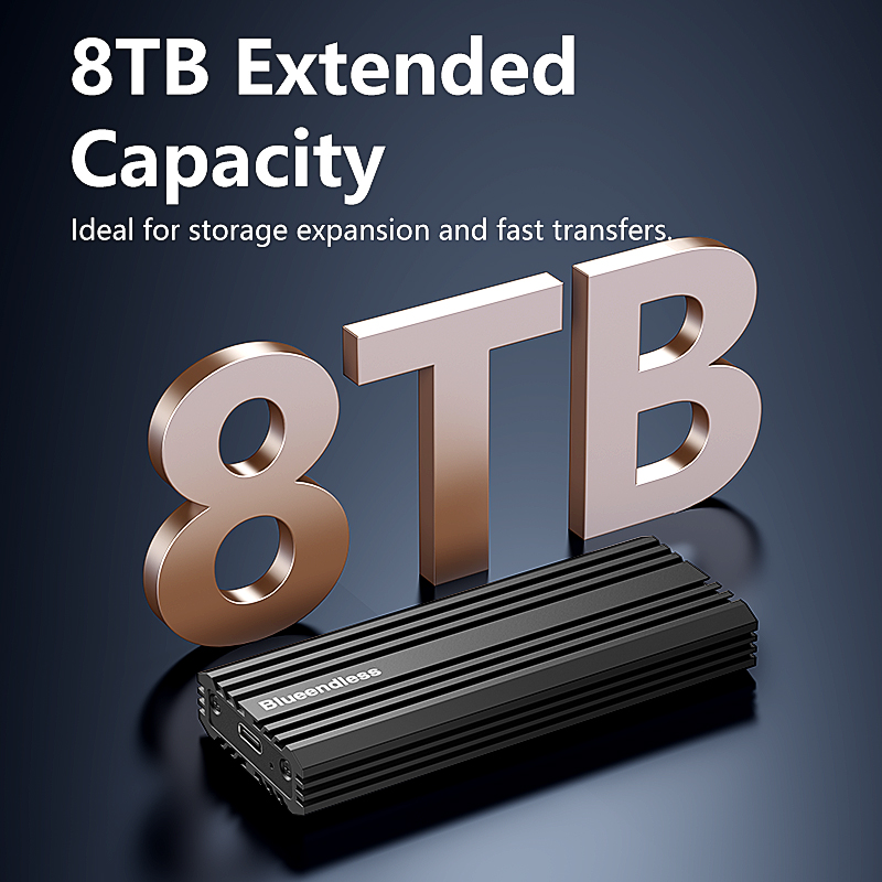 BLUEENDLESS Adaptador de Caixa - 8Tb M2 Nvme Ssd avaliação e preço
