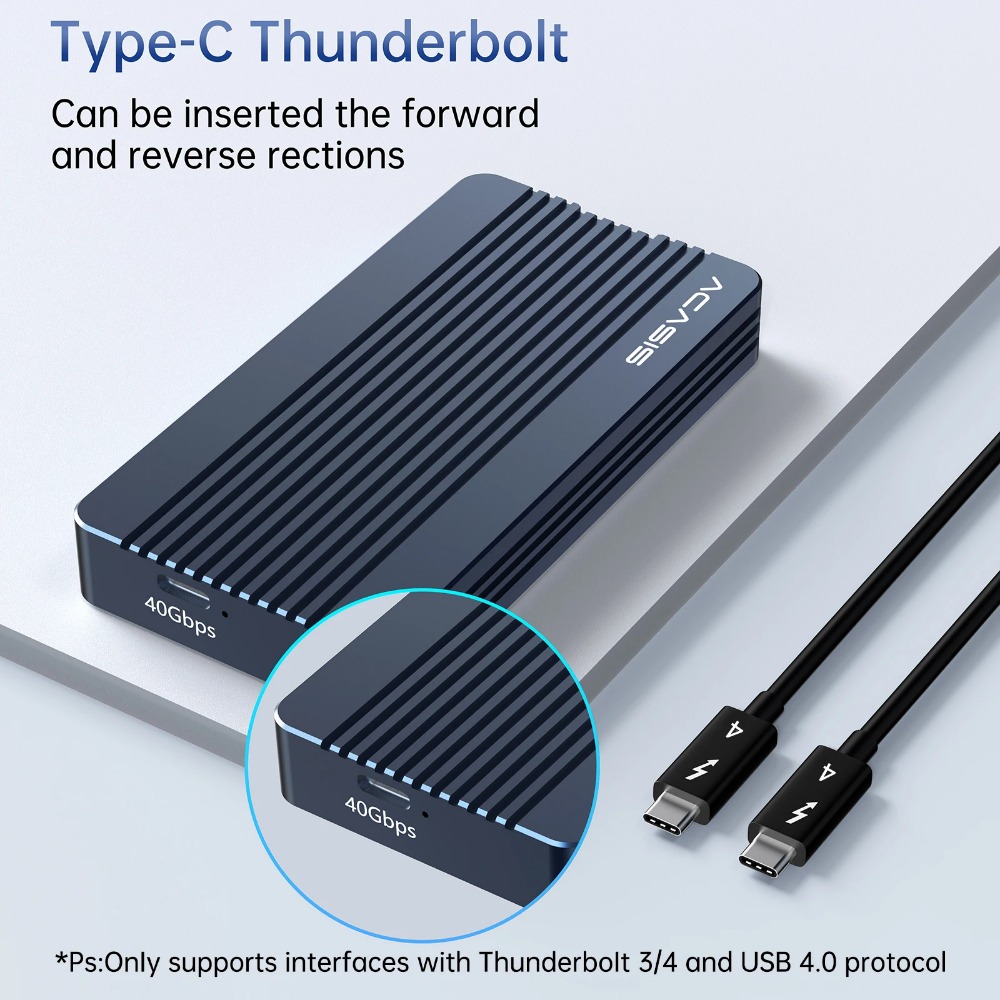 Case Acasis 40Gbps USB 4.0 NVM - 8Tb M2 Nvme Ssd avaliação e preço