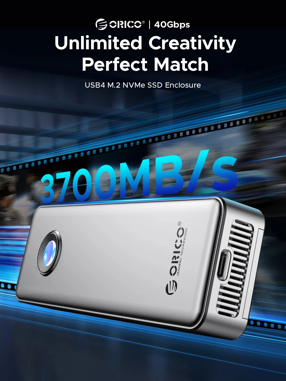 ORICO-Caixa Externa de Alumíni - Usb4 40Gbps External Ssd 8Tb avaliação e preço