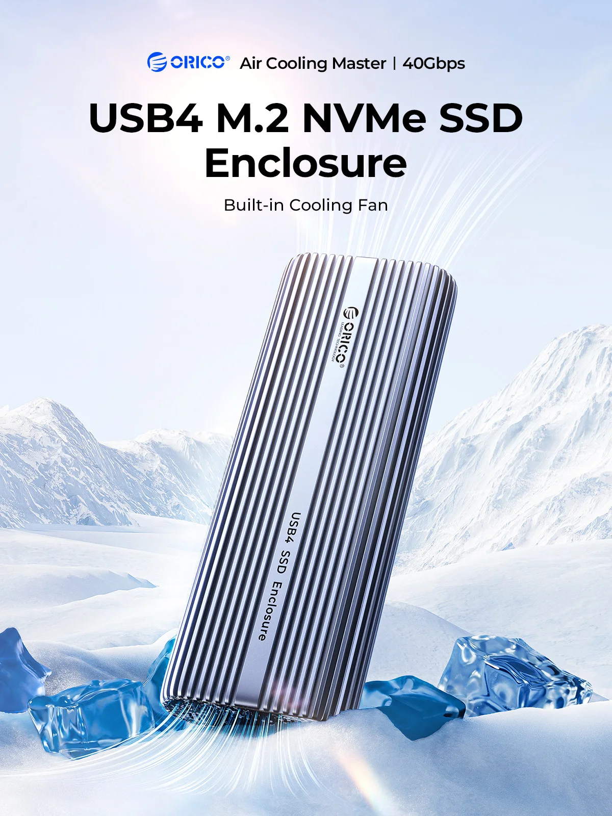 Caixa externa ORICO 40Gbps M.2 - Usb4 40Gbps External Ssd 8Tb avaliação e preço