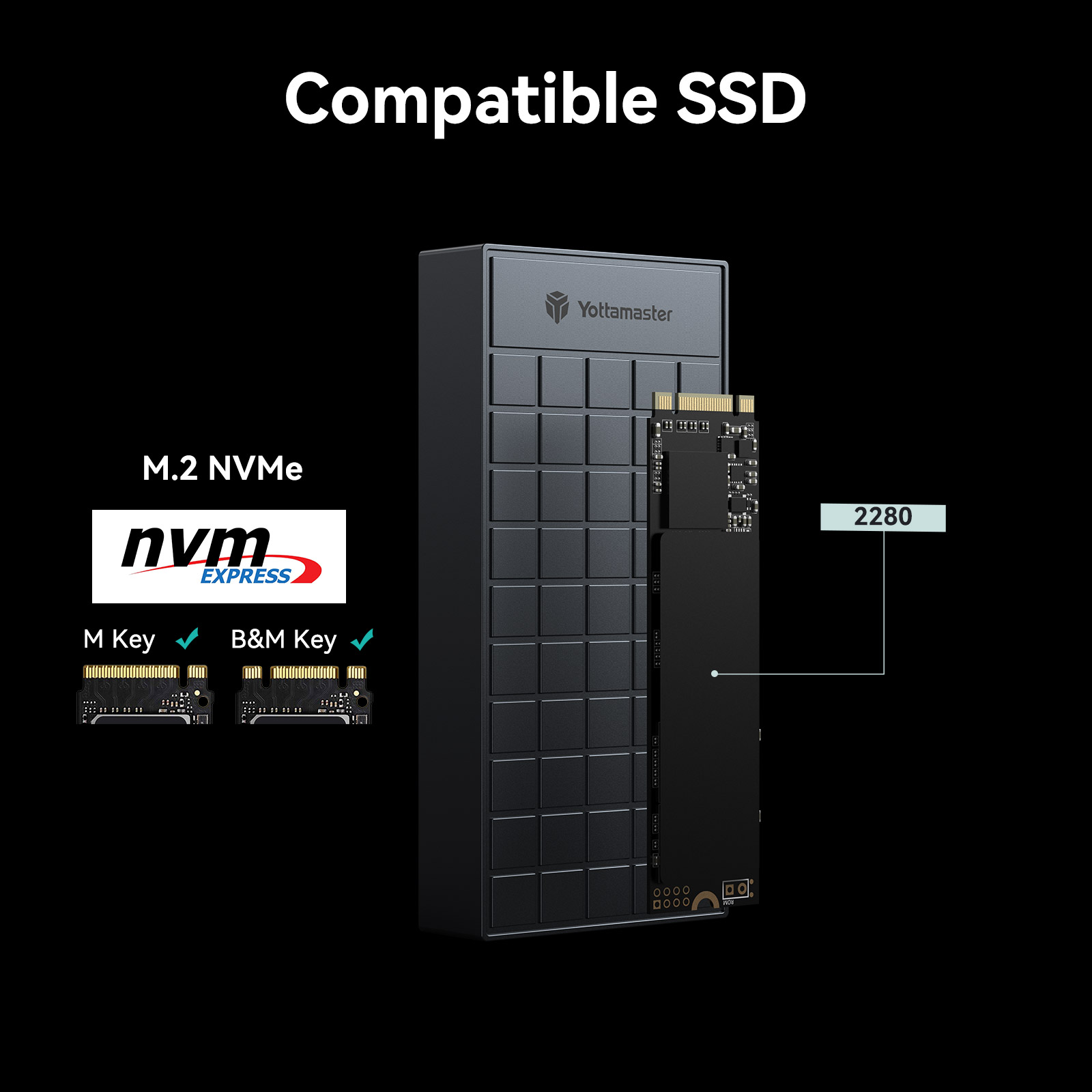 Yottamaster-Caixa do Disco Ríg - Thunderbolt 4 External Ssd 4Tb avaliação e preço