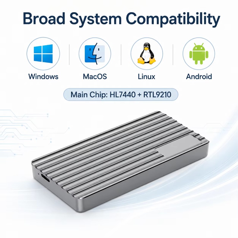 Gabinete Externo Portátil de A - Usb4 40Gbps External Ssd 8Tb avaliação e preço