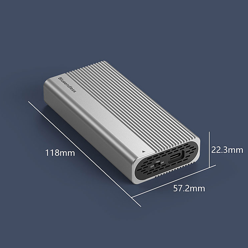 Gabinete Portátil USB4 para SS - Usb4 40Gbps External Ssd 8Tb avaliação e preço