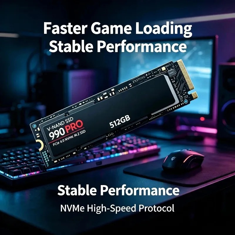 SSD Original 990 PRO – 512GB/1 - Pcie 4.0 4Tb 2280 Ssd 7450Mbps avaliação e preço